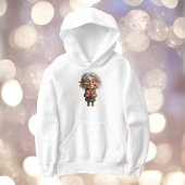 Leraar Kerst Elf Meisje Hoodie