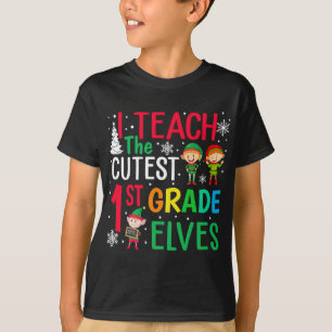 Leraar Kerst Pyjama Ik geef de Schattigee 1e Gr le T-shirt