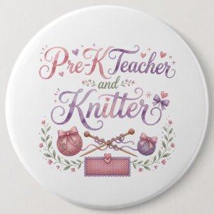 Leraar kleuteronderwijs en breister Speldje Lera