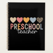 Leraar kleuterschool Terug naar school Planner (Voorkant)