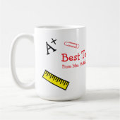 leraar koffiemok (Links)