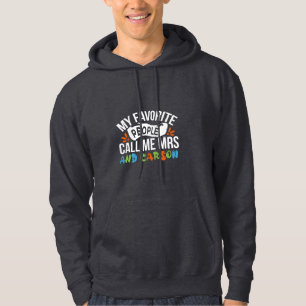 Leraar Kunst Favoriete Mensen noemen me Carson Hoodie