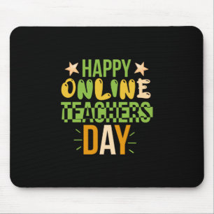 Leraar Kunst Happy Online Teacher Day Muismat
