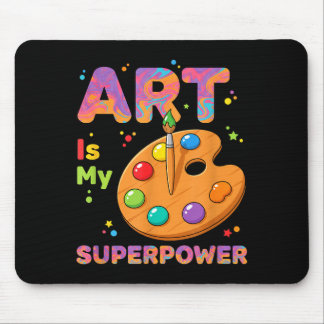 Leraar - Kunst is mijn superleraar tekenkunst Muismat