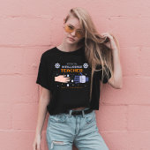 Leraar Kunstmatige Intelligentie - man & machine T-shirt