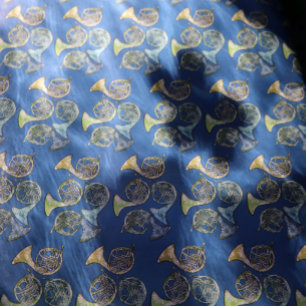 leraar leraar Franse Horns Daisy Band Cadeaupapier