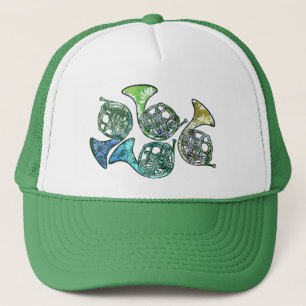 leraar leraar Franse Horns Daisy Band Trucker Pet