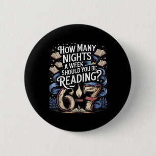 Leraar lezen 67 Grappige Engelse Meme Hoeveel Nig Ronde Button 5,7 Cm