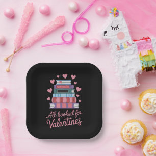 Leraar lezen Alles geboekt voor Valentijnsdag Papieren Bordje