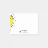 Leraar Lightbulb School Post-it® Notes (Voorkant)