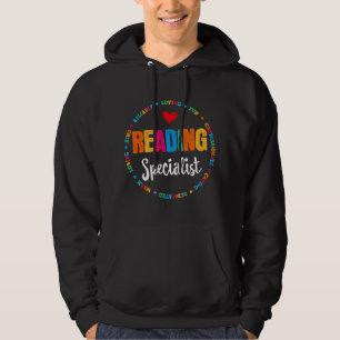 Leraar Literaire Coach Directeur Lezen S Hoodie