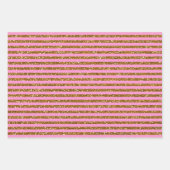 leraar Mason Jar Flowers Inpakpapier Vel (Voorkant 2)