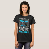 Leraar Memory Heaven Remembrance Missing Persoon T-shirt (Voorkant volledig)