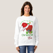 Leraar Merriest Christmas Sweatshirt (Voorkant volledig)