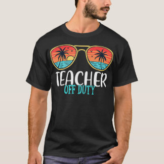 Leraar met dienst Happy Last Day of School Summer  T-shirt