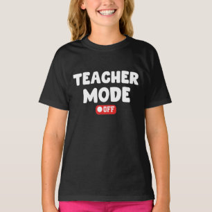 Leraar Mode of Trendy Desing, Funny Sayings T-shirt