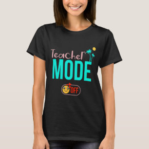 Leraar mode van Happy Last Day of School Summer B T-shirt