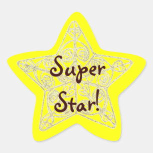 Leraar motivatie/inspirerend sterretsticker ster sticker