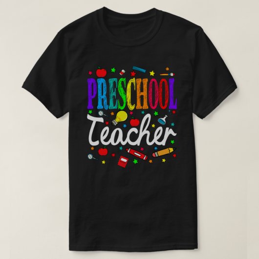 Leraar naar school t-shirt (Design voorkant)