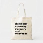 Leraar Natuurkunde Magnetic Minds Tote Bag (Voorkant)