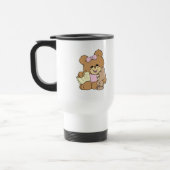 leraar onderwijs baby teddybeer design reisbeker (Links)