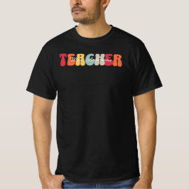 leraar-onderwijs-onderwijzen-retro-grappig t-shirt