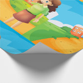 Leraar op school Wrapping Paper Cadeaupapier