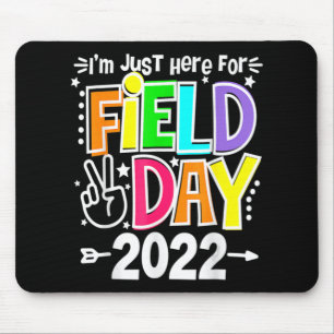 Leraar op schooldag ik ben hier voor veld D Muismat