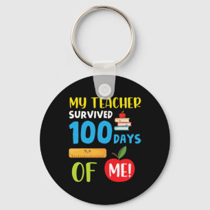 Leraar overleefde 100 dagen ME Fun 100 dagen SC Sleutelhanger