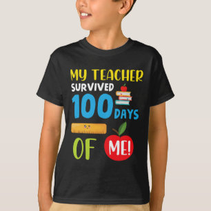 Leraar overleefde 100 dagen ME Fun 100 dagen SC T-shirt