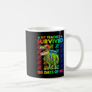 Leraar overleefde 100 dagen van ME dinosaurus T-re Koffiemok