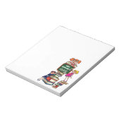 Leraar PERSONALIZED NAME Klasse Notitieblok (Gedraaid)