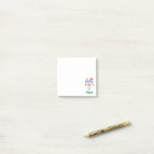Leraar Post-it® Notes (Op bureau)