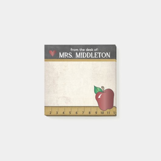 leraar | Post-it opmerkingen stijl Post-it® Notes (Voorkant)