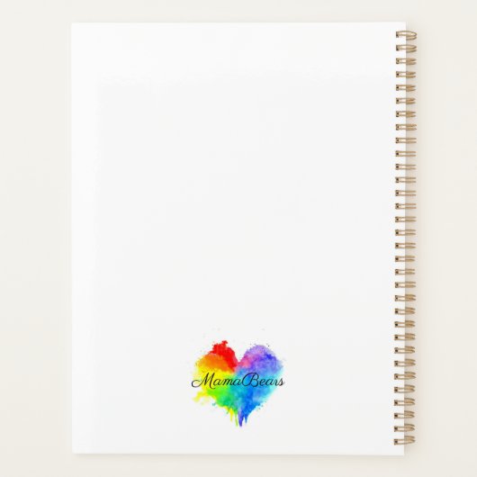 leraar Pride Planner (Achterkant)