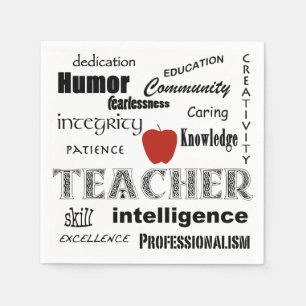 Leraar Pride + Red Apple Servetten