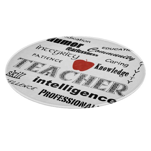 Leraar Pride + Red Apple Snijplank (Hoek)