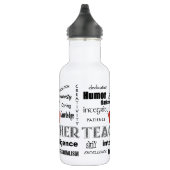 Leraar Pride + Red Apple Waterfles (Rechts)