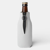 Leraar Pride Text Design-Red Apple Flesjeskoeler (Fles Achterkant)