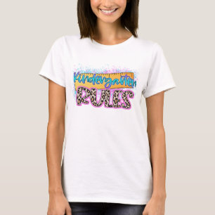Leraar Regels voor kleuterschool T-shirt