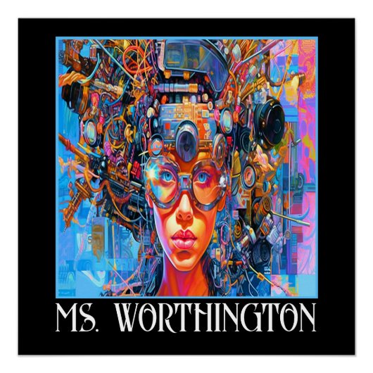 Leraar - School Perfect Poster (Voorkant)