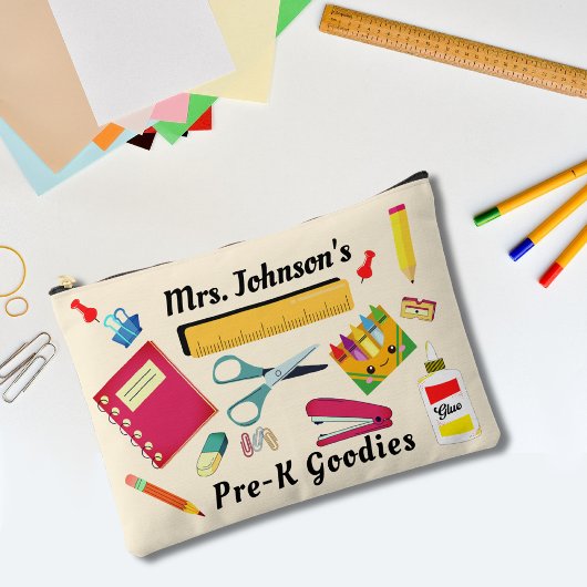 leraar school spullen groot etui