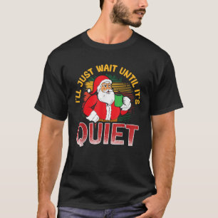 Leraar Sinterklaas School, ik wacht gewoon tot het T-shirt