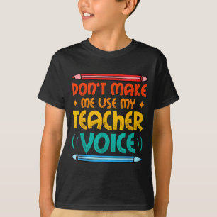 Leraar Stem Teacherlife Basisschool Leraar T-shirt