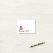 Leraar Sticky Notes Redhead (Op bureau)