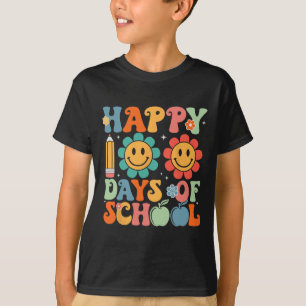 leraar student 100e dag van de school gelukkig 100 t-shirt