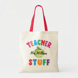 Leraar Stuff Green Apple  Tote Bag