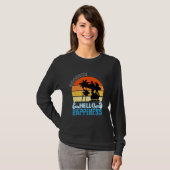 Leraar Summer Goodbye Stress Hallo Gelukkig Einde T-shirt (Voorkant volledig)