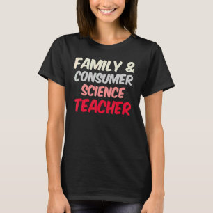 Leraar Terug naar school Familie en Consumentenwet T-shirt