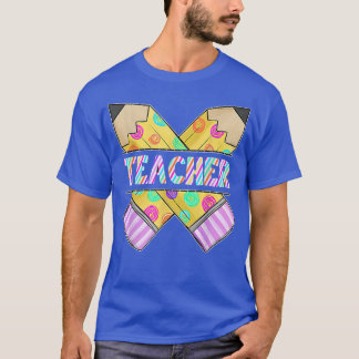 Leraar terug naar school Happy First Day of School T-shirt